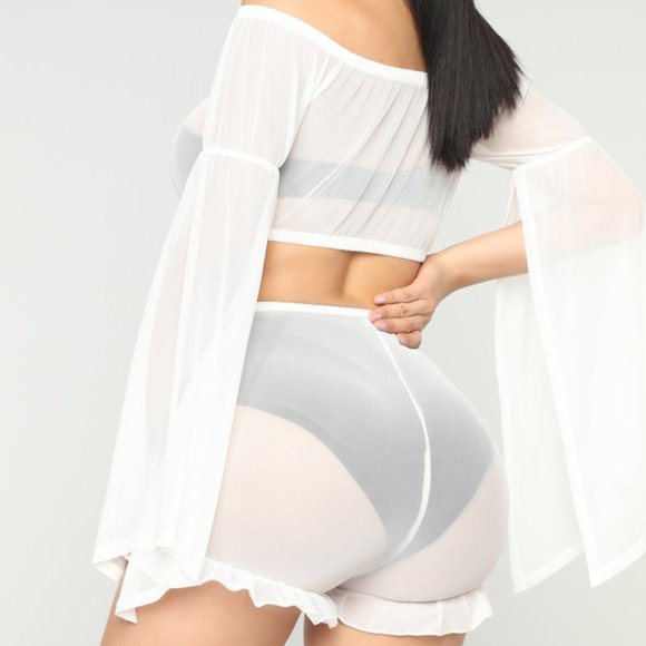 white Cover Up - Picture 2 of 2